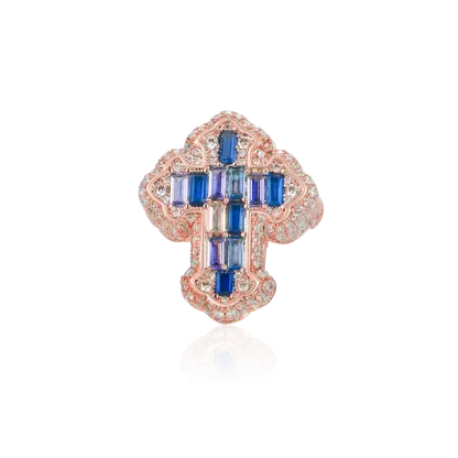 High-Quality Lab-Grown Diamond Rose Gold Ring