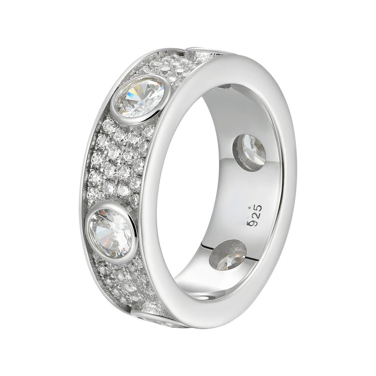 High-Quality Lab-Grown Diamond Eternity Ring
