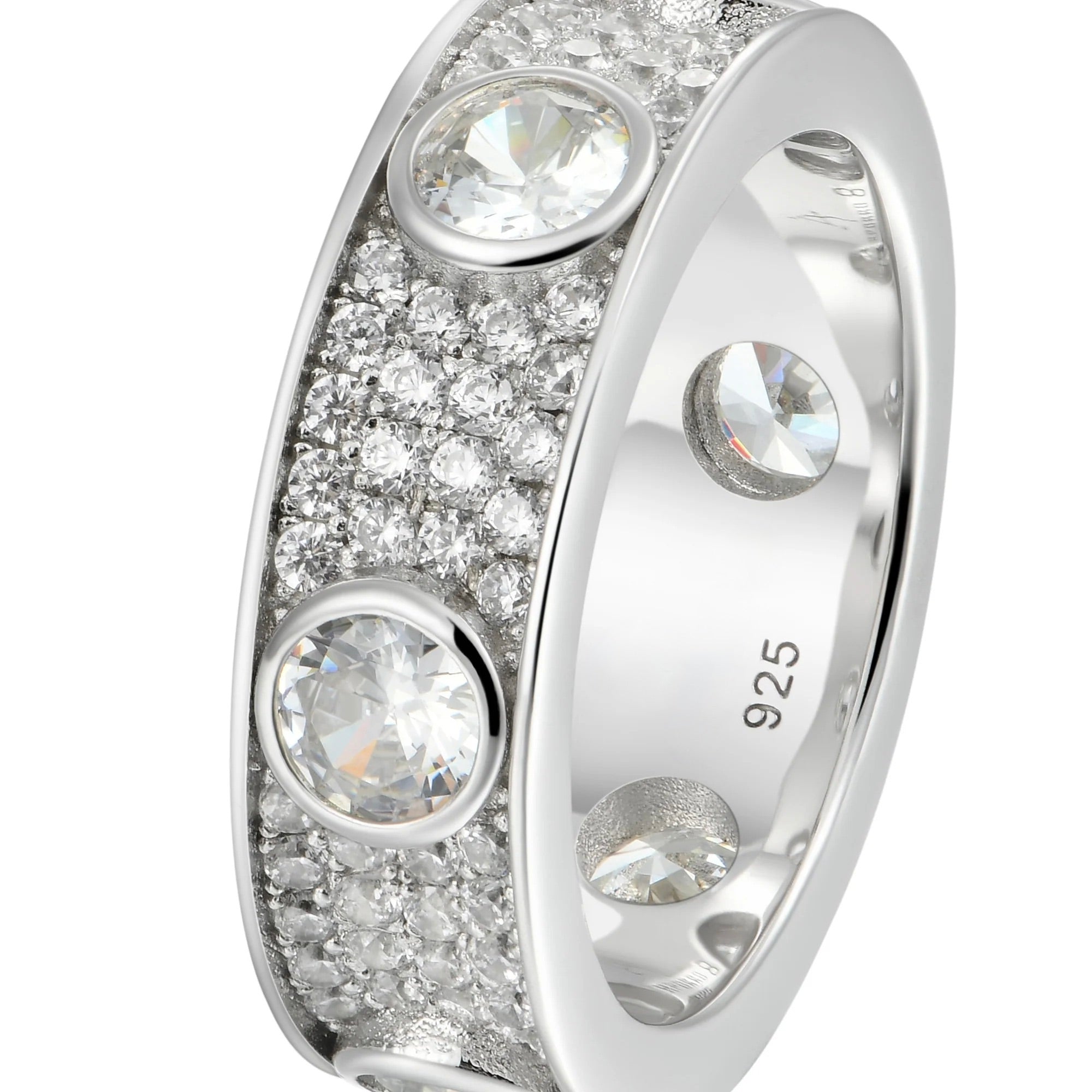 High-Quality Lab-Grown Diamond Eternity Ring