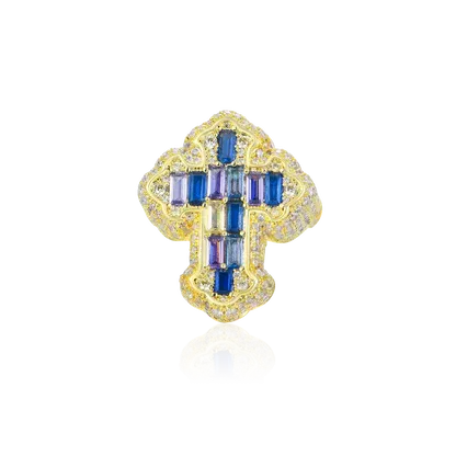 High-Quality Lab-Grown Diamond Yellow Gold Ring